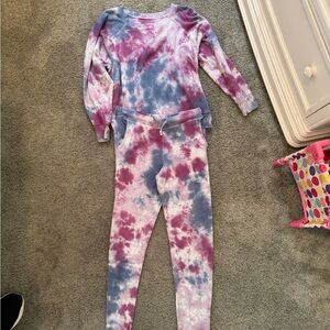 Good hYOUman Tie-Dye Sweatshirt & Jogger Set